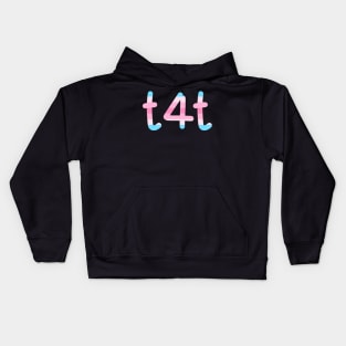 t4t (Transfeminine Colors) Kids Hoodie